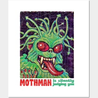 Mothman Is Silently Judging You Posters and Art